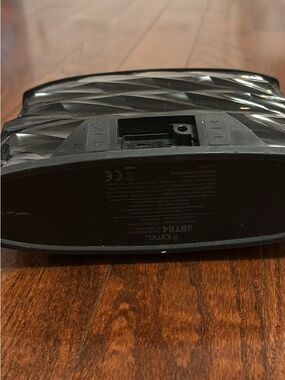 iHome Black Portable Bluetooth Speaker with Textured Shell